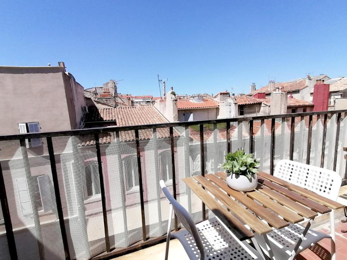 Studio Vieux-Port Avec Terrasse Marseille Eksteriør billede